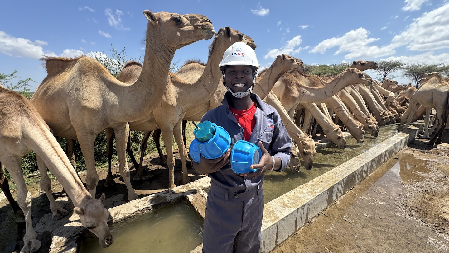 Lume installed in a Gold Standard water treatment program in Kenya